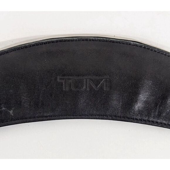 TUMI Alpha Expandable Large Leather Briefcase  Laptop Messenger Shoulder Bag - Picture 15 of 16